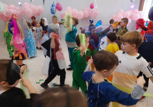 Bal karnawałowo – walentynkowy w grupie V.