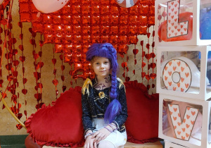 Bal karnawałowo – walentynkowy w grupie V.