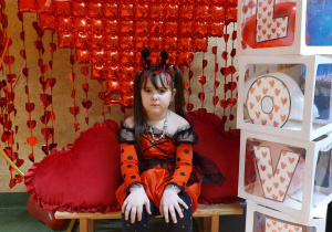 Bal karnawałowo – walentynkowy w grupie V.