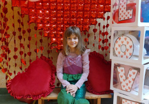 Bal karnawałowo – walentynkowy w grupie V.