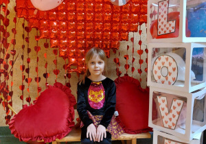 Bal karnawałowo – walentynkowy w grupie V.