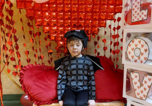 Bal karnawałowo – walentynkowy w grupie V.