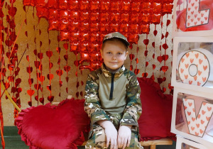 Bal karnawałowo – walentynkowy w grupie V.