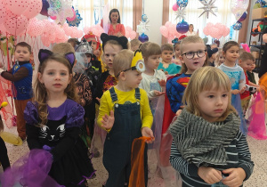 Bal karnawałowy w grupie II