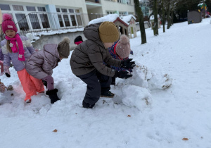 „Zima pełna magii” – projekt edukacyjny w gr. IV