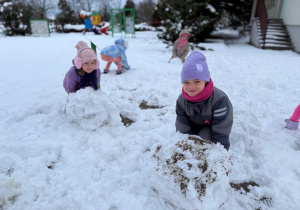 „Zima pełna magii” – projekt edukacyjny w gr. IV