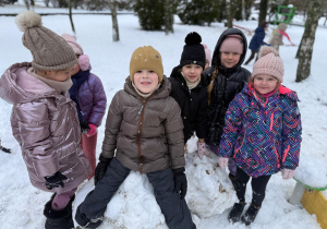„Zima pełna magii” – projekt edukacyjny w gr. IV
