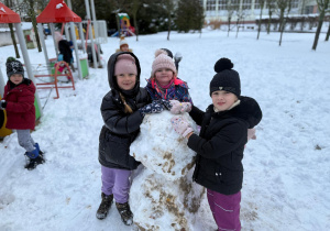 „Zima pełna magii” – projekt edukacyjny w gr. IV