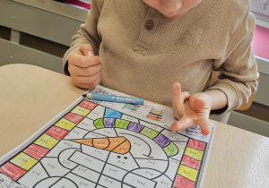 „Zima pełna magii” – projekt edukacyjny w gr. IV