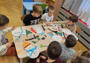 „Zima pełna magii” – projekt edukacyjny w gr. IV