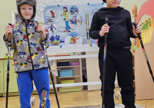 „Zima pełna magii” – projekt edukacyjny w gr. IV - ciąg dalszy