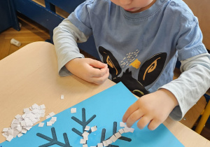 „Mali badacze zimy” – podsumowanie projektu w gr. I