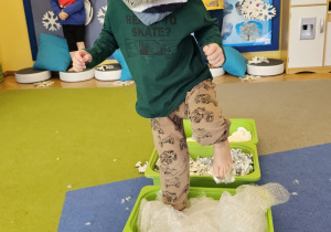 „Mali badacze zimy” – podsumowanie projektu w gr. I