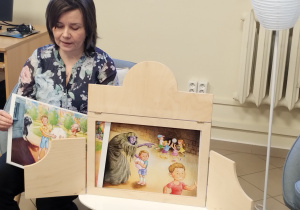 W bibliotece gościliśmy – wielki świat książek odkryliśmy - grupa X.