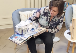 W bibliotece gościliśmy – wielki świat książek odkryliśmy - grupa X.