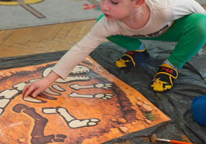 "Tajemnice prehistorycznego świata dinozaurów"-czyli projekt edukacyjny w grupie II