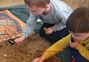 "Tajemnice prehistorycznego świata dinozaurów"-czyli projekt edukacyjny w grupie II