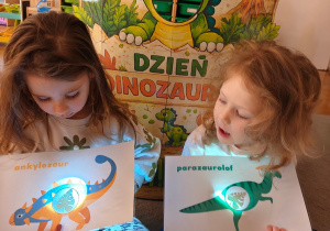 "Tajemnice prehistorycznego świata dinozaurów"-czyli projekt edukacyjny w grupie II