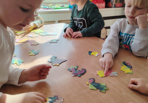 "Tajemnice prehistorycznego świata dinozaurów"-czyli projekt edukacyjny w grupie II