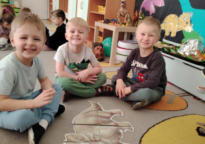 "Tajemnice prehistorycznego świata dinozaurów"-czyli projekt edukacyjny w grupie II