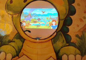 "Tajemnice prehistorycznego świata dinozaurów"-czyli projekt edukacyjny w grupie II