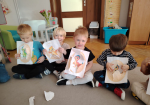 "Tajemnice prehistorycznego świata dinozaurów"-czyli projekt edukacyjny w grupie II