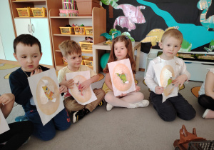 "Tajemnice prehistorycznego świata dinozaurów"-czyli projekt edukacyjny w grupie II