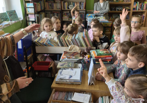 Wizyta starszaków w szkole