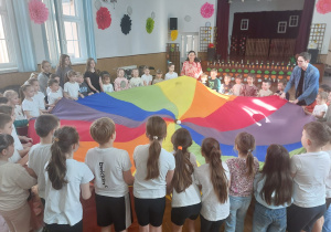 Wizyta starszaków w szkole