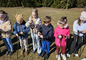 „Kijki w małych rączkach” – Nordic Walking dla przedszkolaków – gr. IV