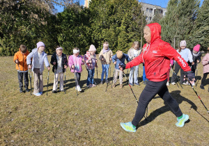 „Kijki w małych rączkach” – Nordic Walking dla przedszkolaków – gr. IV