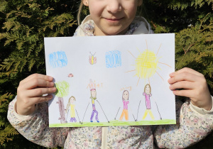 „Kijki w małych rączkach” – Nordic Walking dla przedszkolaków – gr. IV