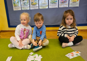 Powitanie wiosny w grupie maluszków- grupa I