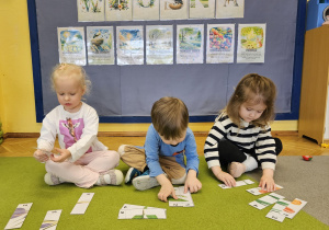 Powitanie wiosny w grupie maluszków- grupa I