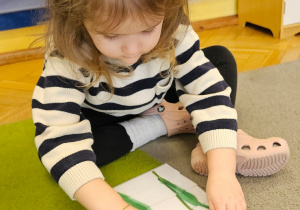 Powitanie wiosny w grupie maluszków- grupa I