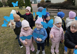 Powitanie wiosny w grupie maluszków- grupa I