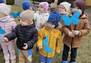 Powitanie wiosny w grupie maluszków- grupa I