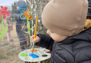 Powitanie wiosny w grupie maluszków- grupa I