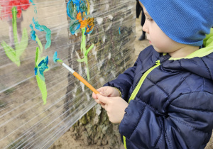 Powitanie wiosny w grupie maluszków- grupa I