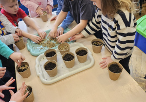 Powitanie wiosny w grupie maluszków- grupa I