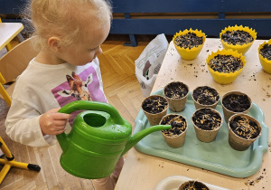 Powitanie wiosny w grupie maluszków- grupa I
