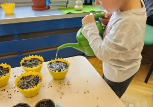 Powitanie wiosny w grupie maluszków- grupa I