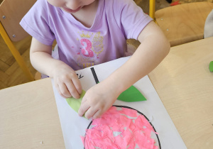 Powitanie wiosny w grupie maluszków- grupa I