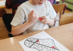 Dzień Kolorowej Skarpetki – grupa IV i V