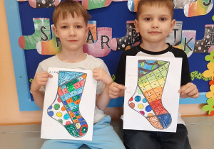 Dzień Kolorowej Skarpetki – grupa IV i V