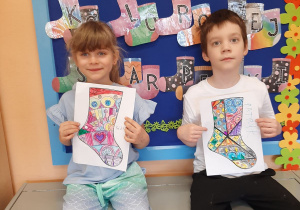 Dzień Kolorowej Skarpetki – grupa IV i V