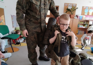 Poznajemy zawód żołnierza- grupa II i VI