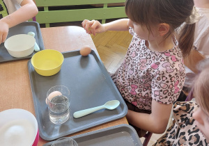 ,,Eksperymenty z jajkiem” - Wielkanocne warsztaty z KidsLab w grupie V