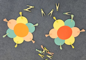 „Pierwsze wiosenne kwiatki” – sensorycznie i artystycznie w grupie I maluszków