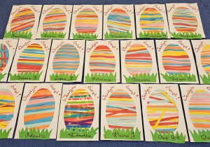 „Maluszki w świecie wielkanocnych tradycji” – grupa I